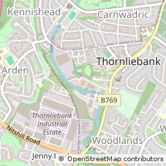 Map of Glasgow