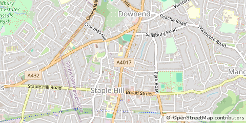 Map of Bristol