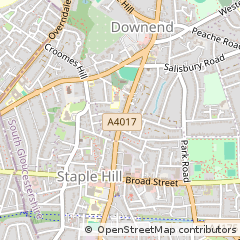 Map of Bristol