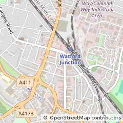 Map of Watford