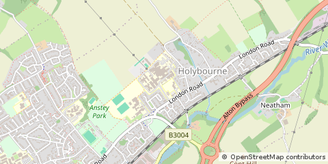Map of Alton, Hampshire