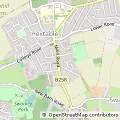 Map of Hextable, Kent