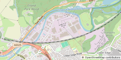 Map of Elland