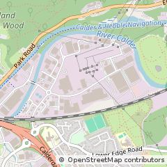 Map of Elland