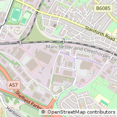 Map of Sheffield