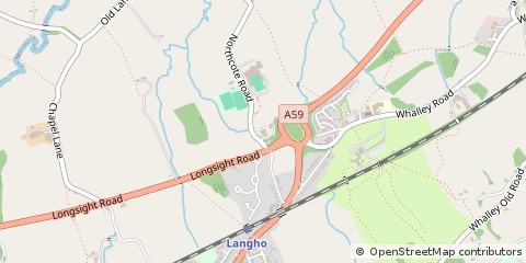 Map of Blackburn