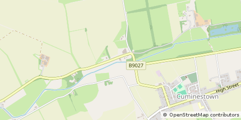 Map of Turriff, Aberdeenshire