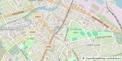 Map of Edinburgh