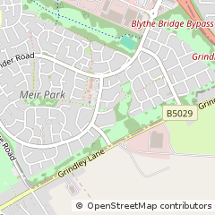 Map of Stoke-on-Trent