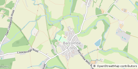 Map of Barcombe
