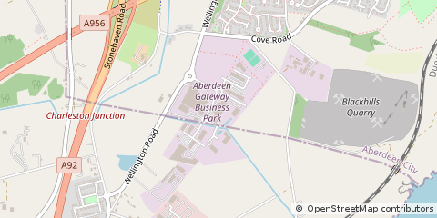 Map of Aberdeen