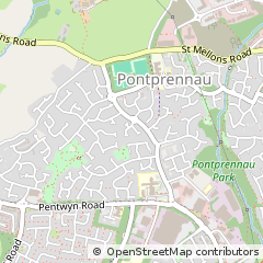 Map of Cardiff