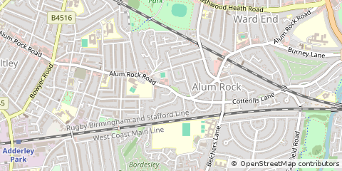 Map of Birmingham