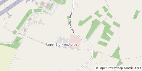 Map of Lutterworth, Leicestershire