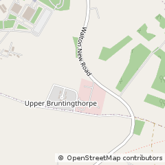 Map of Lutterworth, Leicestershire