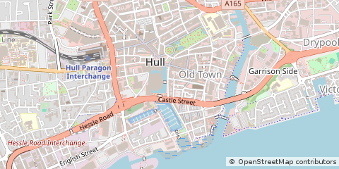 Map of Hull