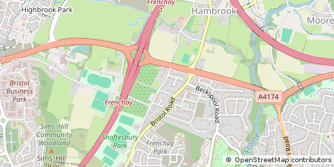 Map of Bristol