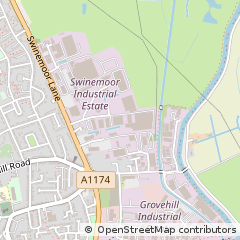 Map of Beverley, East Yorkshire
