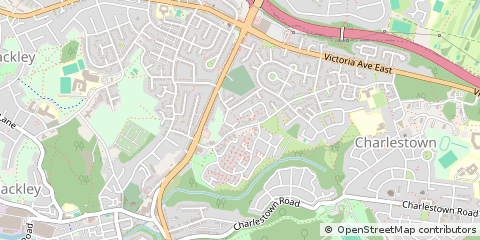 Map of Manchester
