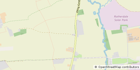 Map of Pershore, Worcestershire