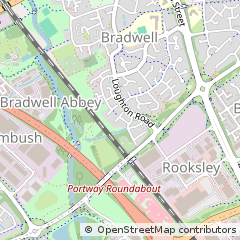 Map of Milton Keynes, Buckinghamshire