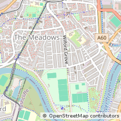 Map of Nottingham