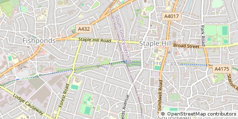 Map of Bristol