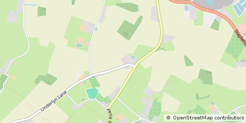 Map of Tonbridge, Kent