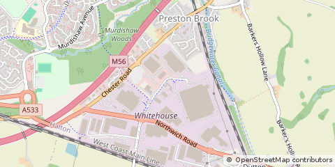 Map of Runcorn