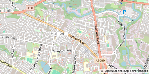 Map of Bolton