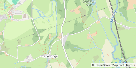 Map of Cowbridge