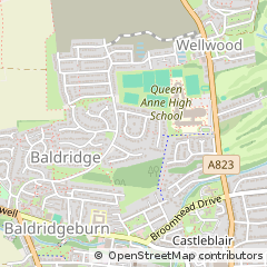 Map of Cupar