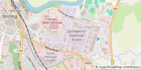 Map of Stirling