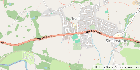 Map of Burnley