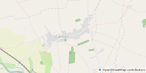 Map of Nuneaton, Warks