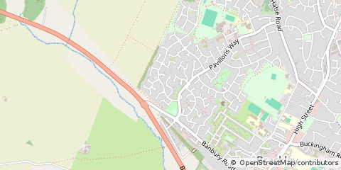 Map of Brackley