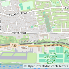 Map of Dundee