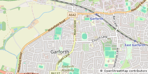 Map of Leeds