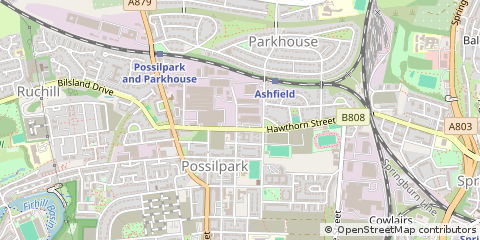 Map of Glasgow