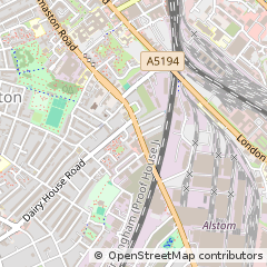 Map of Derby, Derbyshire