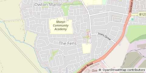 Map of Hartlepool, Cleveland