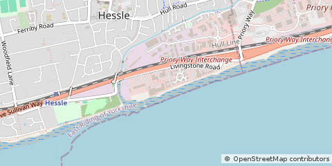 Map of Hull, East Yorkshire