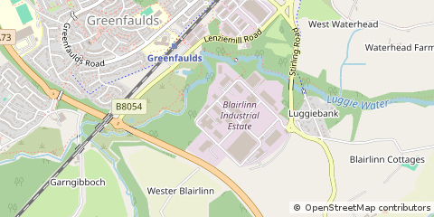 Map of Glasgow