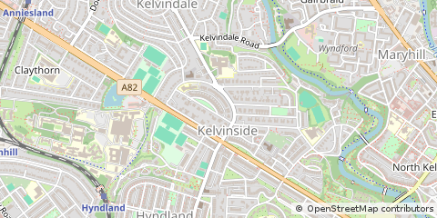 Map of Glasgow