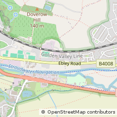 Map of Stonehouse, Gloucestershire