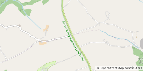 Map of Tavistock, Devon