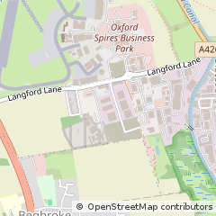 Map of Kidlington, Oxfordshire