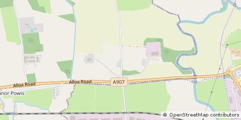 Map of Stirling, Stirlingshire
