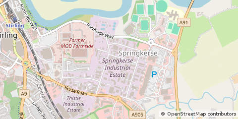 Map of Stirling