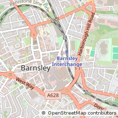 Map of Yorks, South Yorkshire
